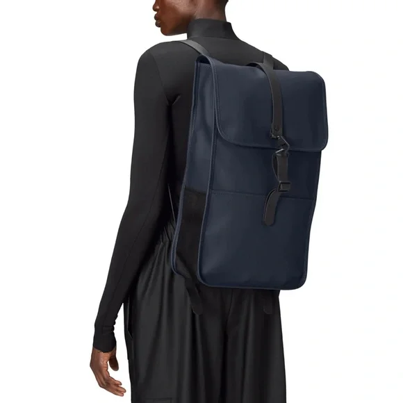 Rains Navy Backpack (Backpack Mini) - Picture 2 of 6